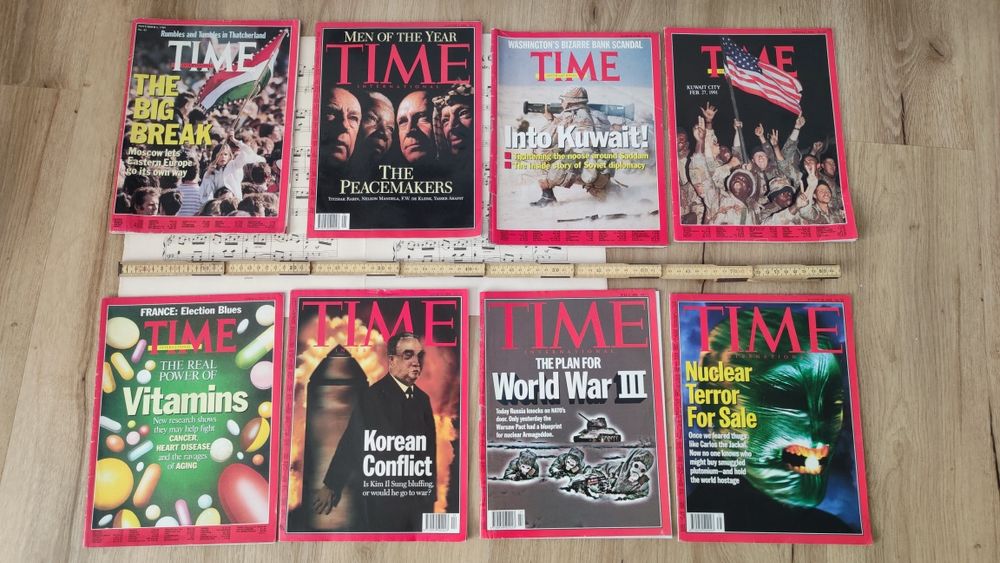 Revistas TIME Antigas