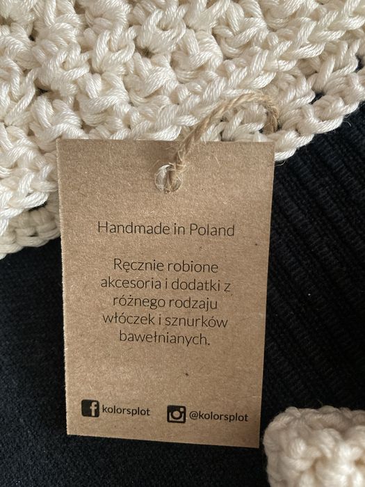 Nowy komplet czapeczka + buciki