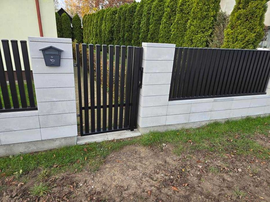 Ogrodzenia Siatka Panel 3D Betonowe Bramy Przęsła