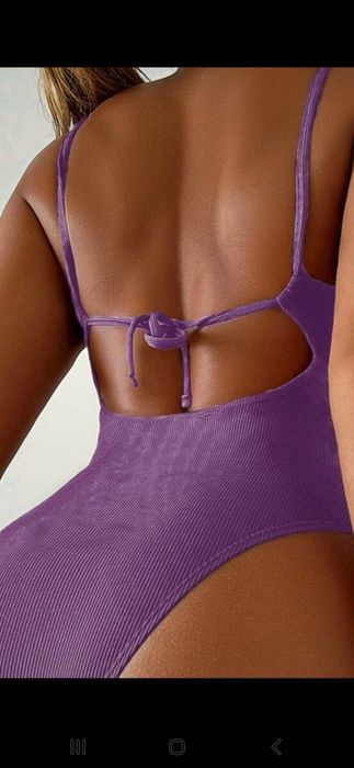 Fato de Banho violeta XL