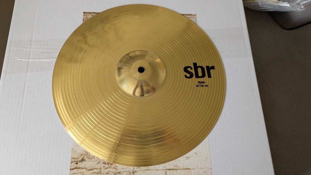 Kit de pratos de bateria Sabian SBR (COMO NOVO)