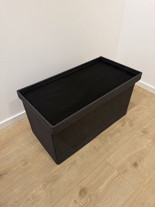 Banco / Caixa Cinza 38x76cm