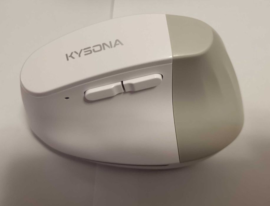 Нова вертикальна мишка Kysona EM18 White 2.4G/Bluetooth 4000 DPI 500mAh Type-C ![Ціна включає в себе комісію за OLX Доставку]