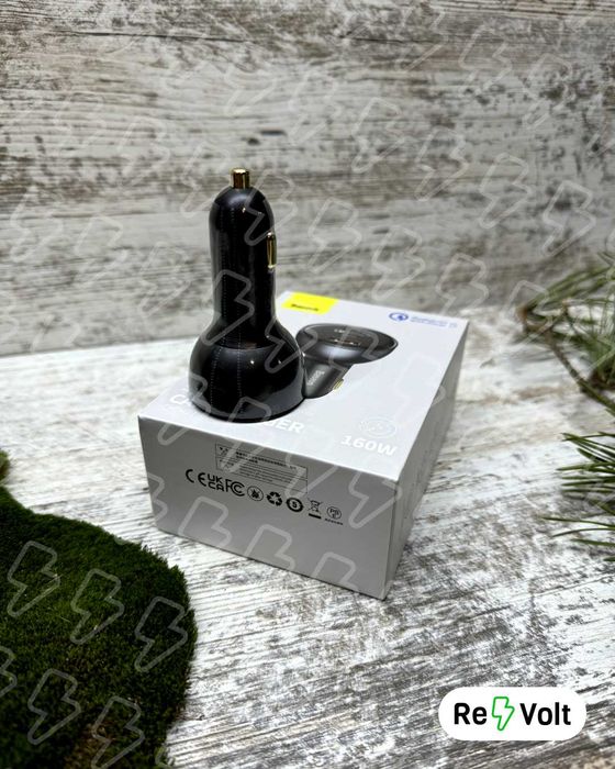 Автомобільний зарядний пристрій Baseus Particular 65w, 160w