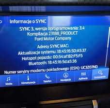 Konwersja Ford Honda Mazda USA EU polskie menu spolszczenie 2-kluczyk