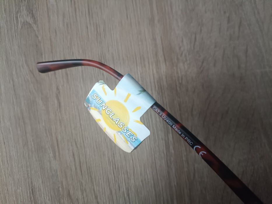 Okulary przeciwsłoneczne panterka