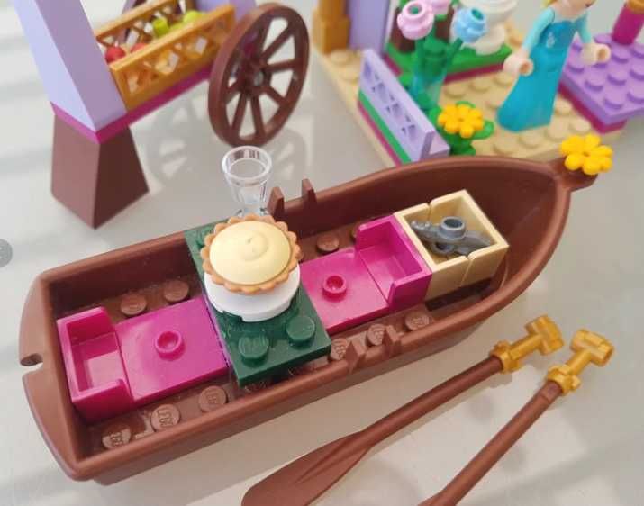 Aventura no mercado da Elsa - Frozen - Lego - Princesas Disney
