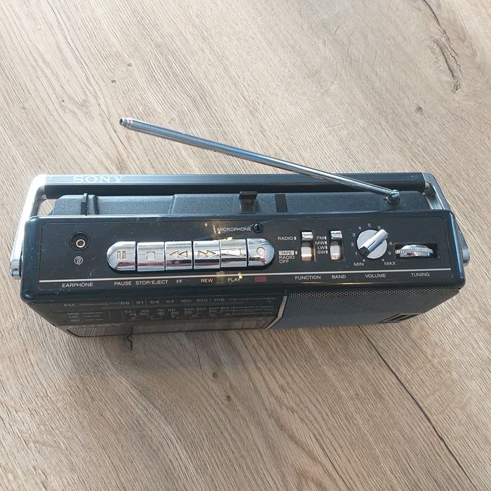 Radiomagnetofon sony cfm-140L rarytas Klasyk