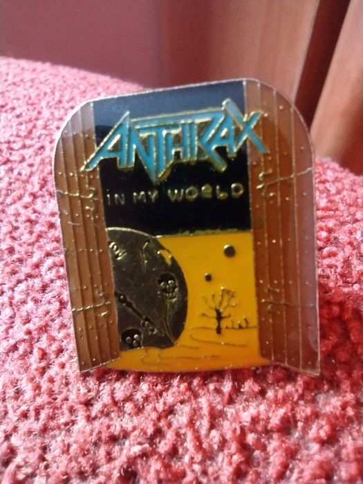 Pin Anthrax unikat