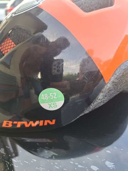 Kask rowerowy dzieciecy.