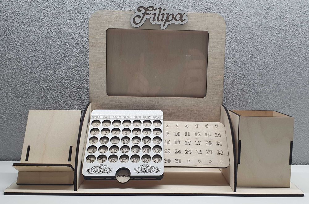 Mãe (Organizador de secretária personalizado)