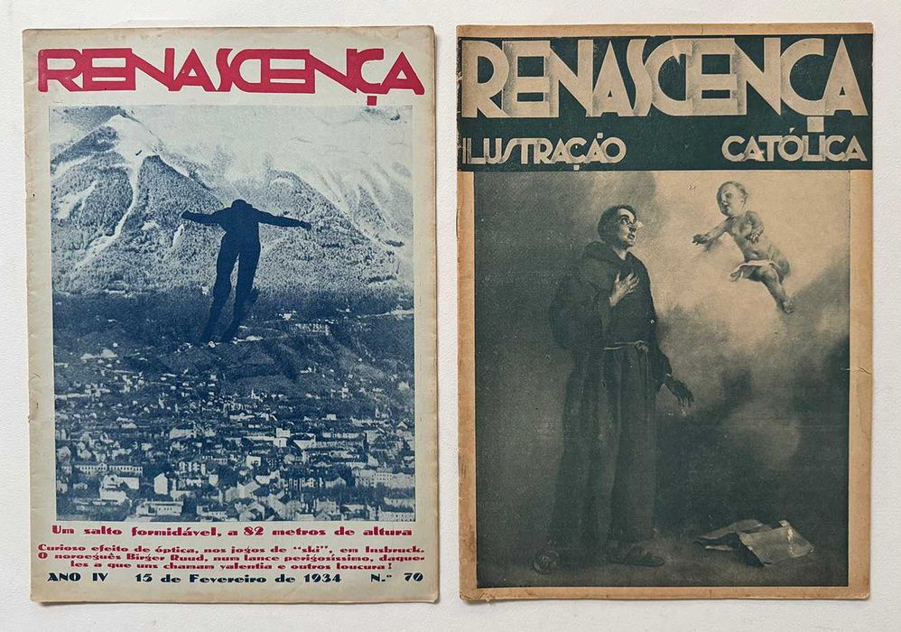 Lote 12 RENASCENÇA Ilustração Católica_Anos 30 e 40.