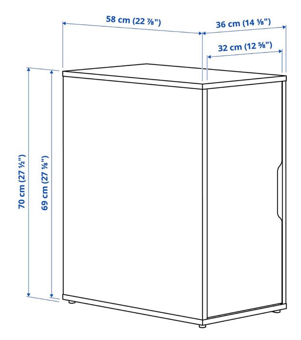 Módulo de arrumação ALEX IKEA