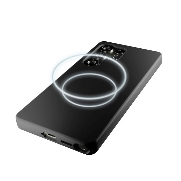 Etui silikonowe Puro Icon do Samsung Galaxy S25 Ultra - czarne