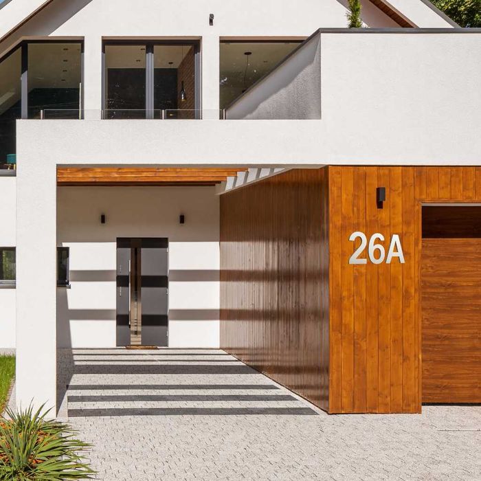 CYFRY NA DOM wycinane numer domu 3D tabliczka adresowa duże 20CM