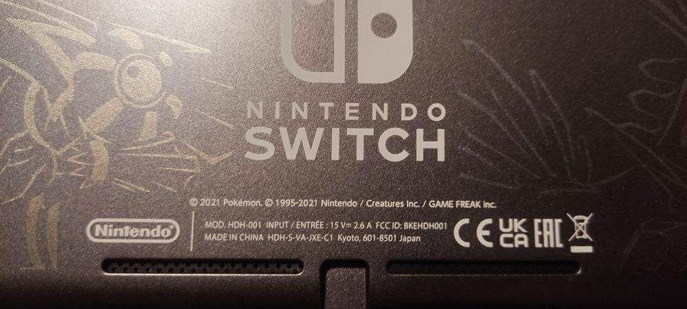 Nintendo switch lite dialga & palkia edition