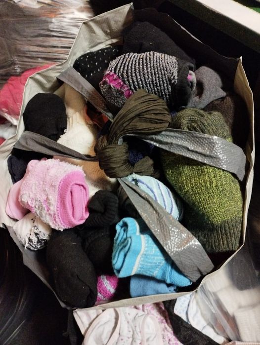 Paka skarpet unisex 100 sztuk