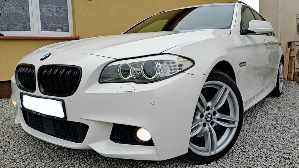 BMW Seria 5 530 D**254 Ps*Tylko 149tyś** Biała.. ///M-pakiet