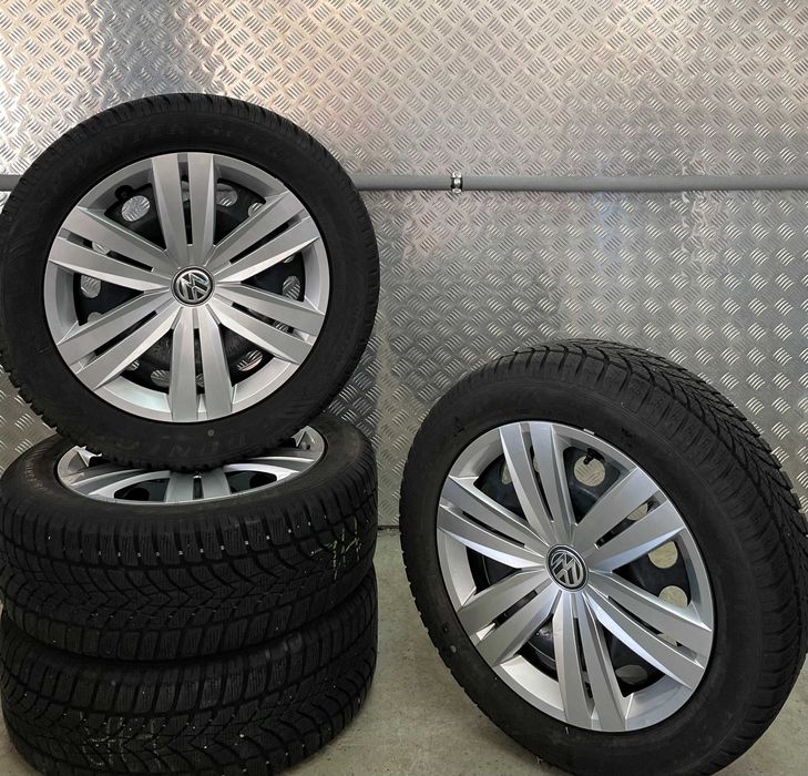 Felgi opony koła Zimowe 16' Volkswagen Bridgestone Adax Koźle