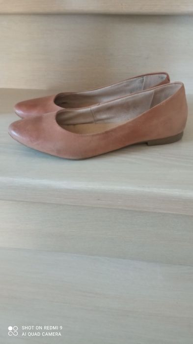 Lasocki skórzane damskie baleriny 38