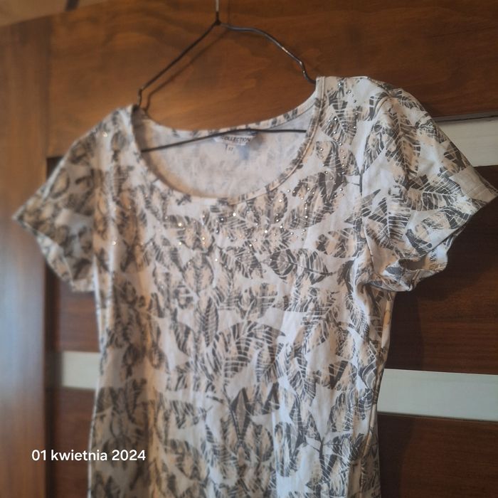 Bluzka damska The Collection rozmiar L 100%Cotton stan idealny