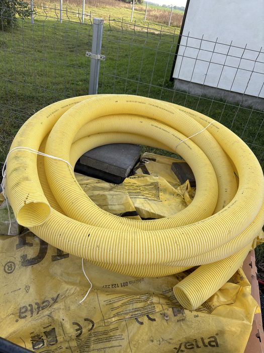 Rura drenarska fi 100 + łącznik 14m