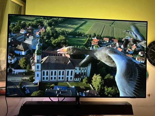 55OLED935 topowy model + soundbar B&W niski stan godzin pracy 4130