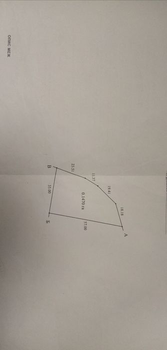 Продається земельна ділянка в с Клузів під забудову