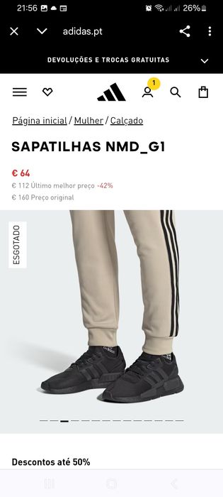 Tenis Adidas NMG masculino