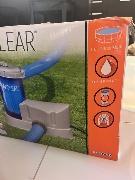 Bomba/Filtro Piscina Bestway Flowclear 5678 L/h(nunca usado)