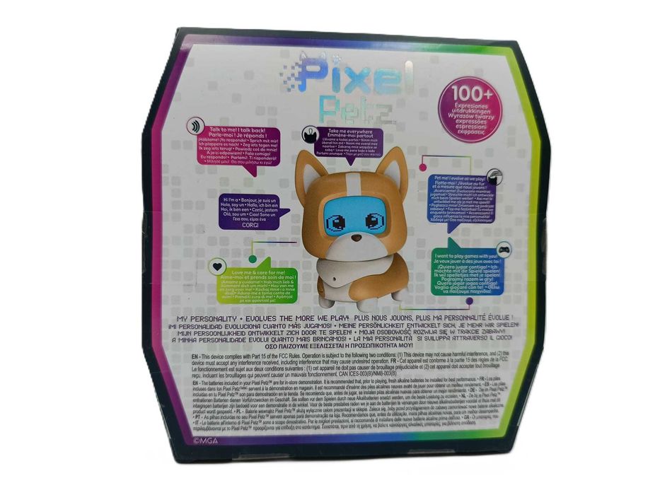 NOWA Zabawka interaktywna piesek Pixel Petz Corgi MGA ORYGINAŁ