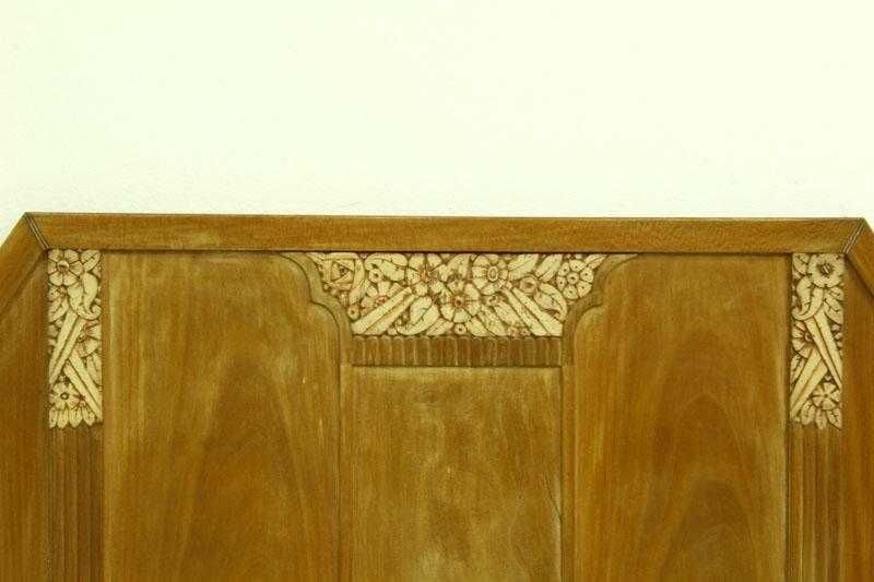 Cama de casal Arte Déco