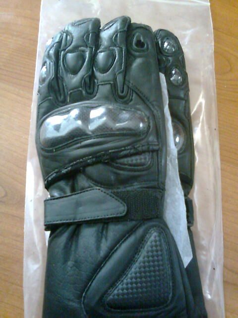 Luvas motard, novas, liquidação