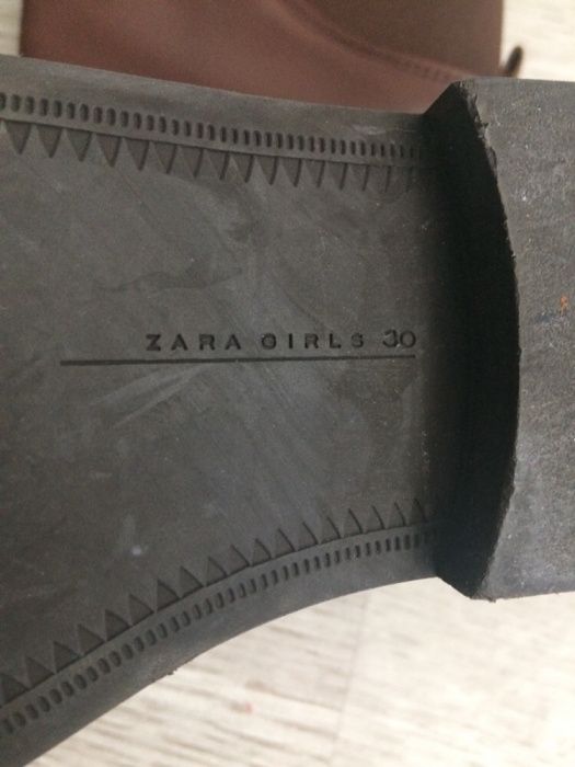 Botas cano alto menina n. 30 novas