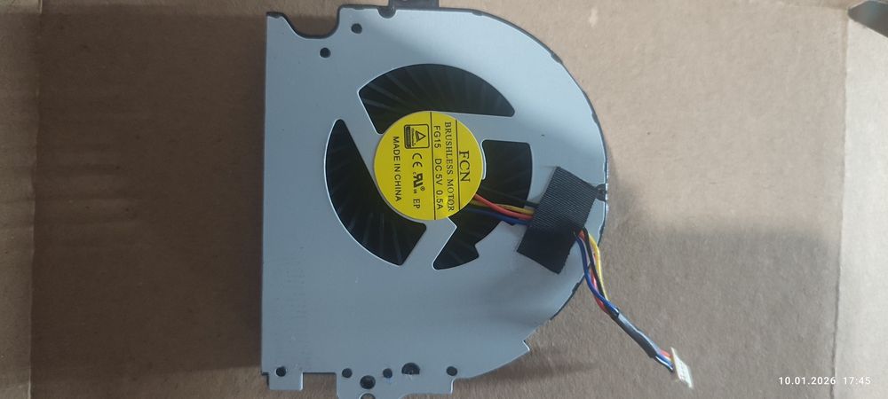 Вентилятор HP Envy m6-1000 5V 0.5A 4pin