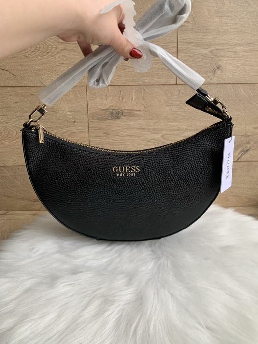 Жіноча сумка guess fedana чорна