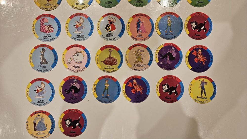 Żetony Disney Mr Snaki Star Foods