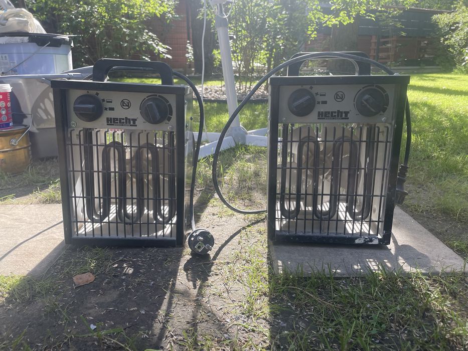 Nagrzewnice Hecht 2 kw 2szt.