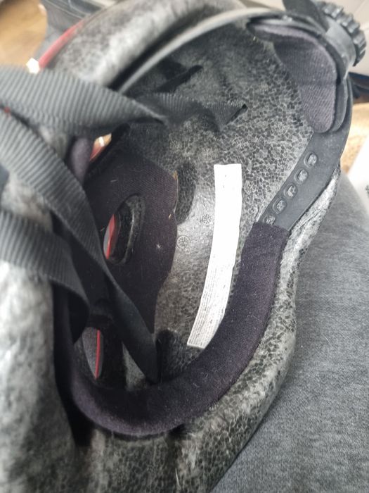 Kask rowerowy czerwony