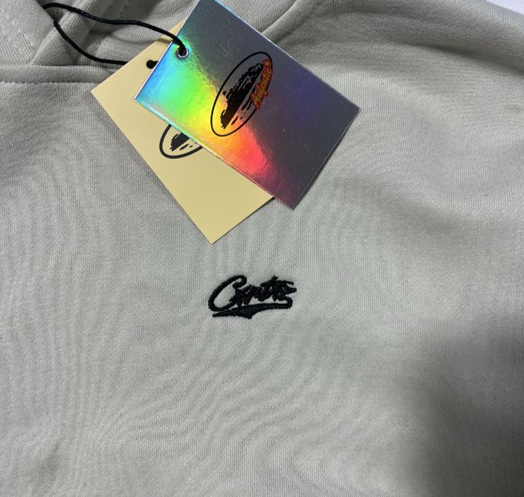 Худі бежевого кольору Corteiz S M