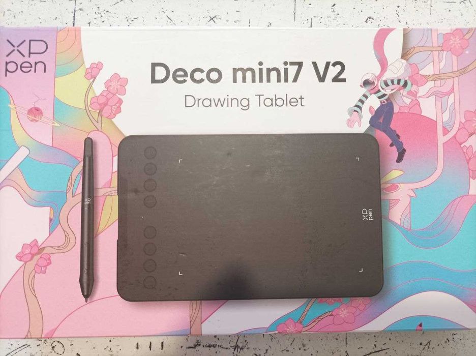 Графический планшет XP-Pen Deco7 mini V2