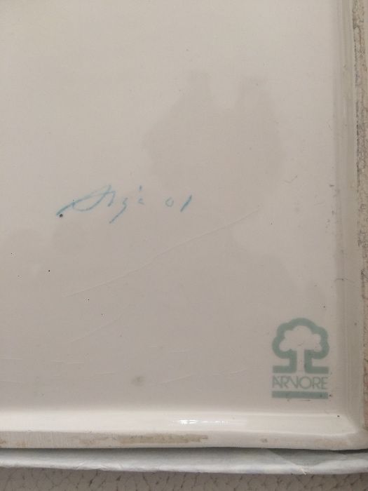 Alvaro Siza - Ceramica Serigrafada com Certificado de autenticidade