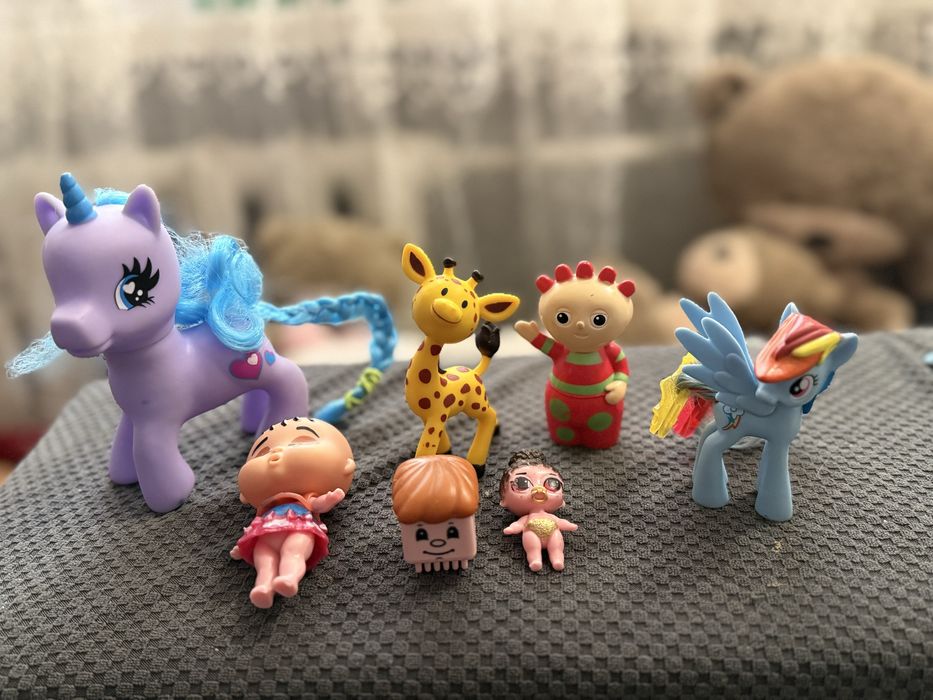 Лот фігурки поні тварини