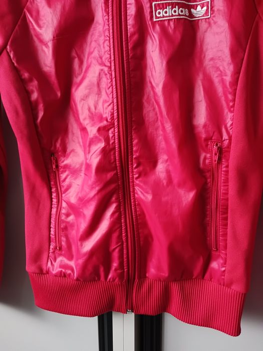 Czerwona bluza adidas rozm. S/M