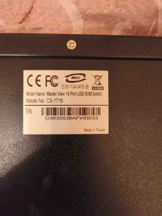 КВМ ATEN Master View Max CS-1716 (16-port USB KVM)