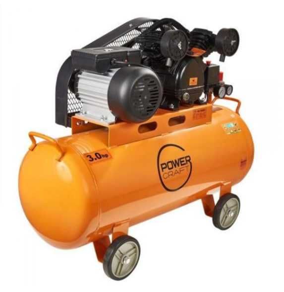Компресор поршневий масляний Powercraft AC-10030 100 л.,  450 л/хв