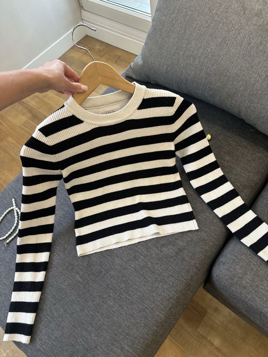 Джемпер кофта підліткова в смужку zara 14 років 164 см