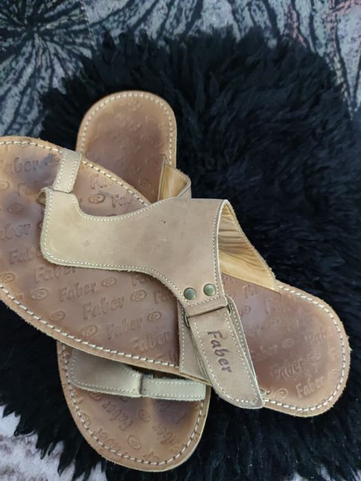 Шлёпанці шкіряні 100%