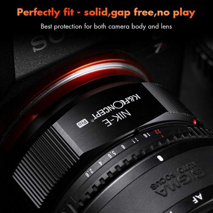 Adapter Nikon F AI AIS na Sony E-mount Alpha Nex przejściówka Concept