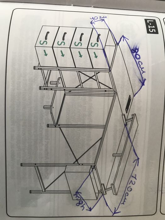 Г-подібний білий письмовий стіл APEX PO-HZAX240712004 з бічною шафою